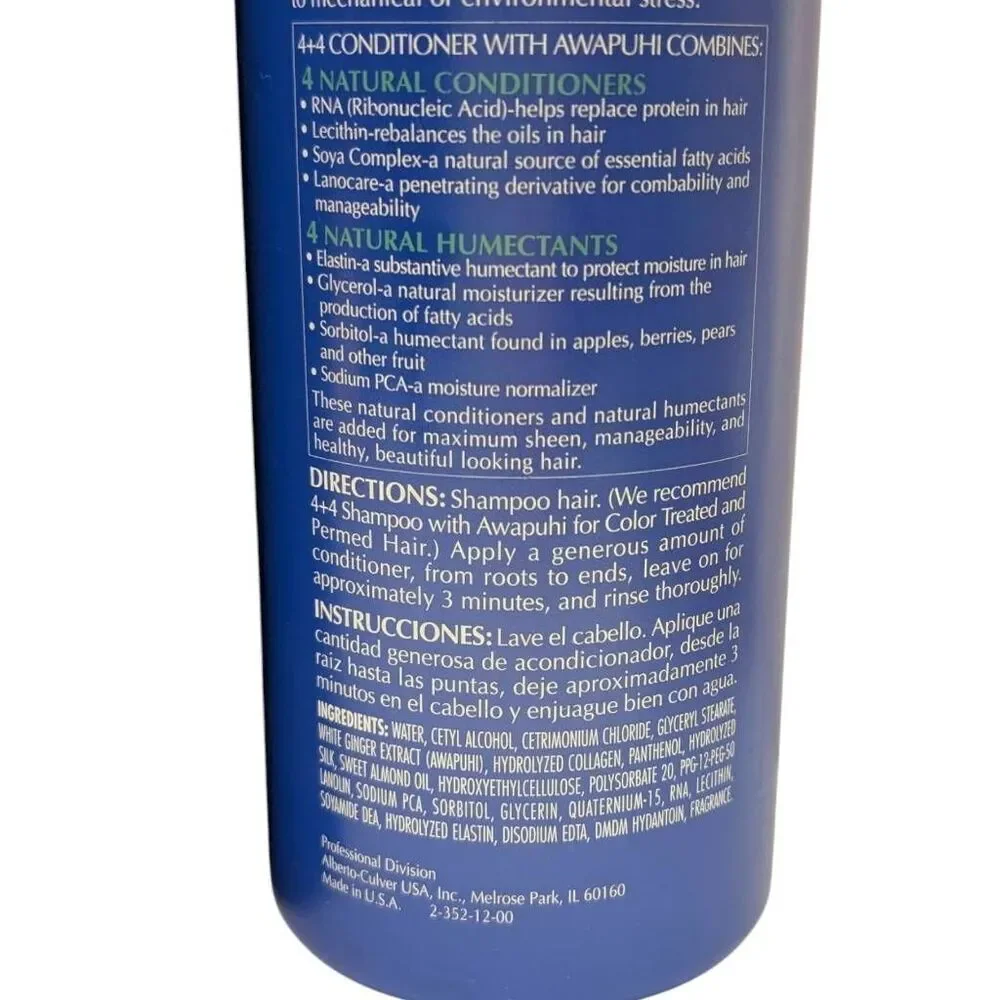 TRESemme 4+4 Conditioner Color Treated & Permed Hair 32 fl oz Lot of 2